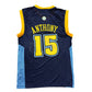 Mid-2000s Denver Nuggets Carmelo Anthony Navy Blue Alternate Jersey - Size Small