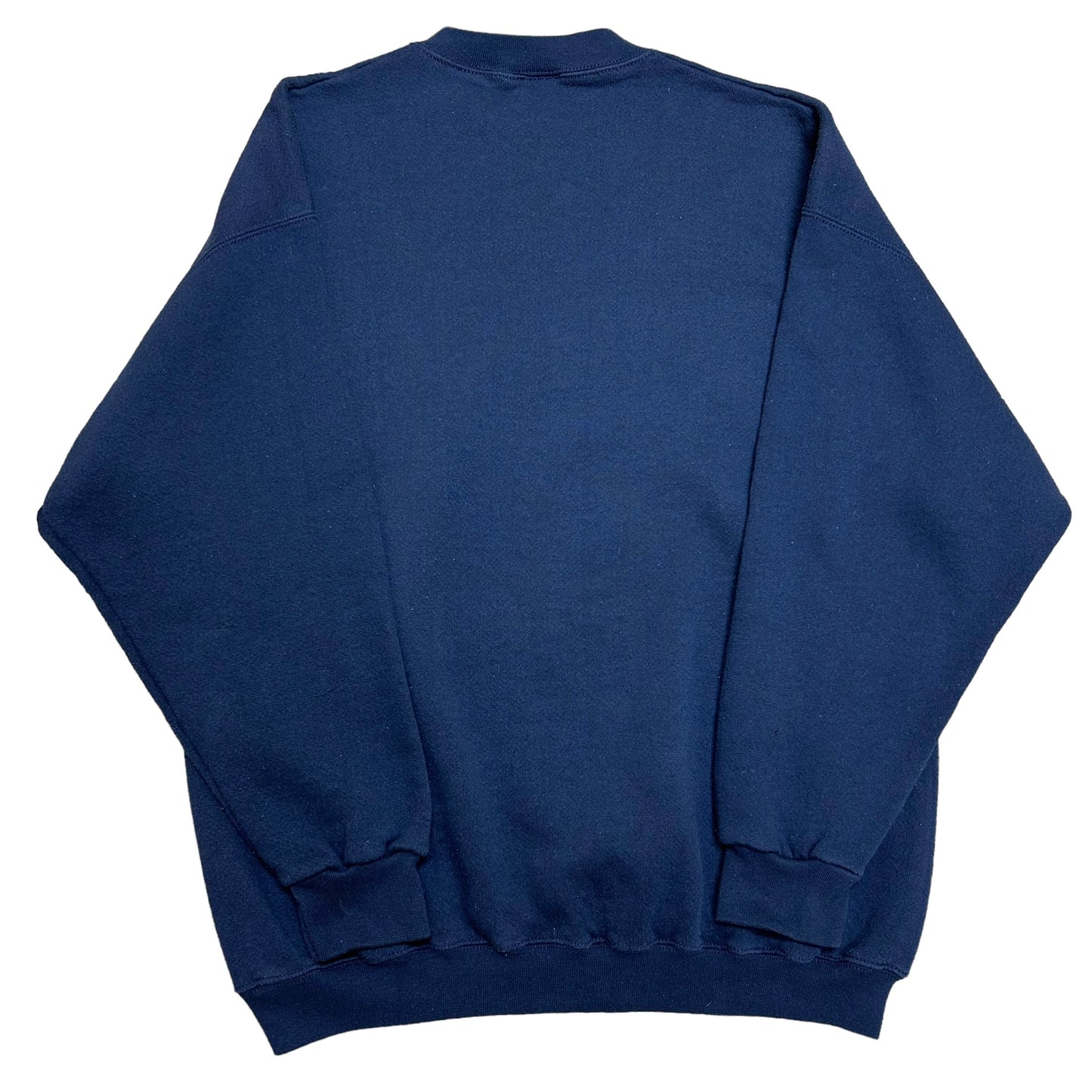 Vintage 1990s Navy Blue Deer/Nature Graphic Crewneck Sweatshirt - Size XL