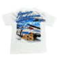 Modern NASCAR Jimmie Johnson White All Over Print Graphic T-Shirt - Size XL