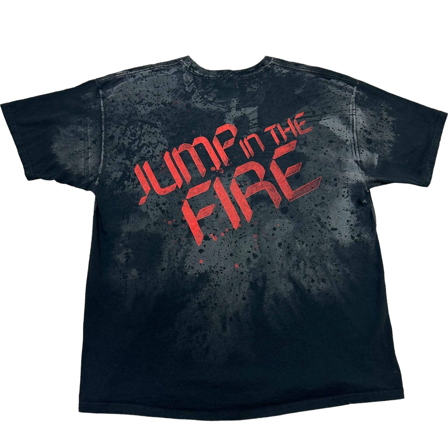 Late 2000s Metallica “Jump In The Fire” Black All Over Print Graphic T-Shirt - Size XXL (Fits Boxy XL)