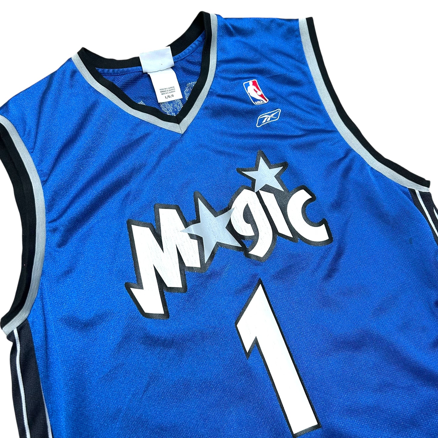 Early 2000s Reebok Tracy McGrady Orlando Magic Basketball Jersey - Size Large