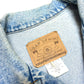 Vintage 1990s GAP Light Wash Button-Front Denim Jacket - Size Small