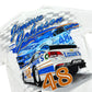 Modern NASCAR Jimmie Johnson White All Over Print Graphic T-Shirt - Size XL