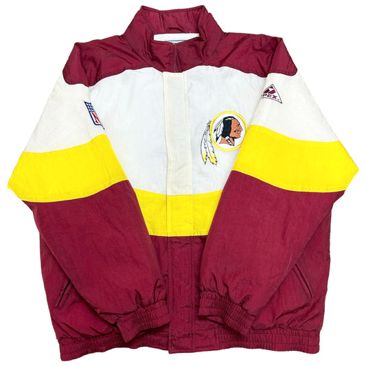 Vintage 1990s Apex One Washington Redskins Puffer Jacket - Size XL