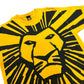 Early 2000s The Lion King On Broadway Yellow All Over Print Graphic T-Shirt - Size XL (Boxy Fit)