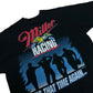 Vintage 1990s Miller Racing “It’s That Time Again…” Black Graphic T-Shirt - Size XL