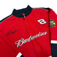 Mid-2000s Dale Earnhardt Jr./Budweiser Red/Black Racing Jacket - Size Large