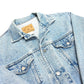 Vintage 1990s GAP Light Wash Button-Front Denim Jacket - Size Small