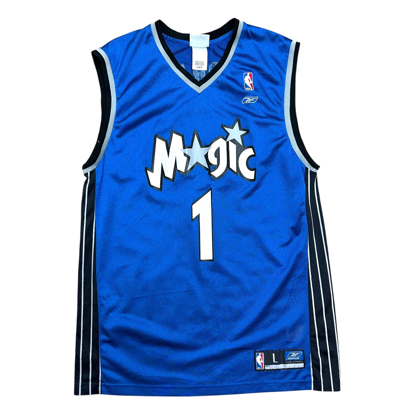 Early 2000s Reebok Tracy McGrady Orlando Magic Basketball Jersey - Size Large