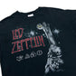 Late 2000s Led Zeppelin Black Graphic T-Shirt - Size Large