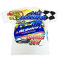Vintage 1990s Dale Earnhardt Jr. “Rising Son” White All Over Print Graphic T-Shirt - Size XL