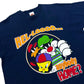 Vintage 1990s Looney Tunes “Anybody Home?” Navy Blue Graphic T-Shirt - Size XL