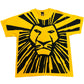 Early 2000s The Lion King On Broadway Yellow All Over Print Graphic T-Shirt - Size XL (Boxy Fit)