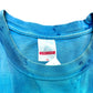 Vintage Y2K Habitat Lizard Blue Tie-Dye Graphic T-Shirt - Size XL